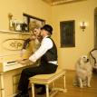 The parlor and player piano